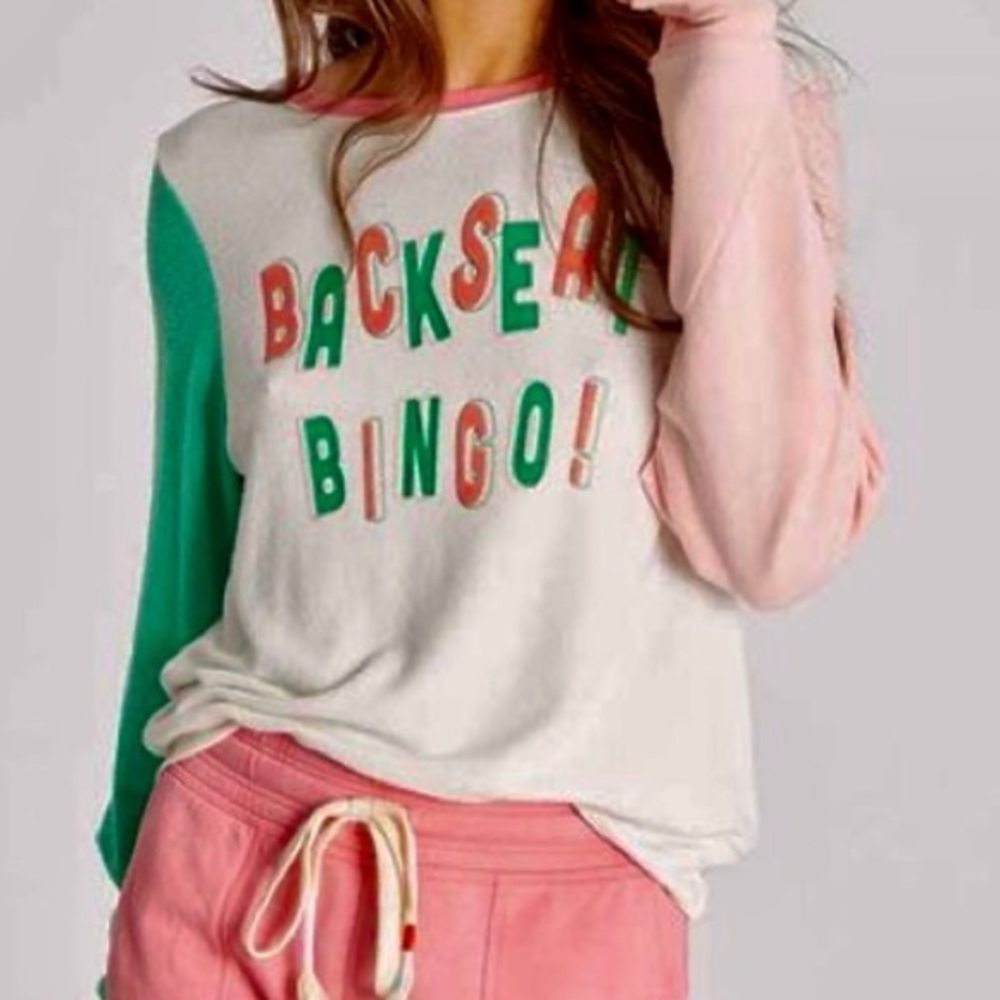 NWT Wildfox Backseat Bingo Baggy Jumper / Sweatshirt